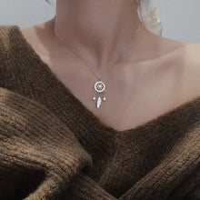 Load image into Gallery viewer, 【Free Shipping】S925 Sterling Silver "Dreamcatcher" Crystal Necklace
