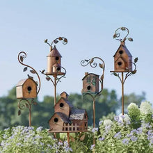 Load image into Gallery viewer, Vianys Birdhouse Stakes