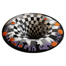 Load image into Gallery viewer, Vianys™ 3D Vortex Halloween Rug
