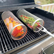 Load image into Gallery viewer, Vianys Rolling Grill Basket