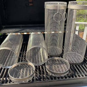 Vianys Rolling Grill Basket