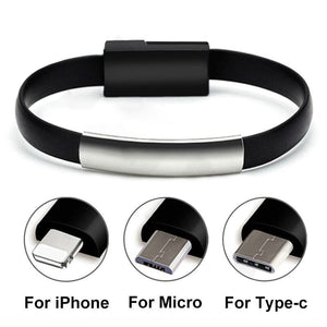 Portable Bracelet Charging Cable