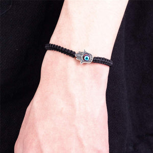 7 PCS Evil Eye Braided Adjustable Bracelet