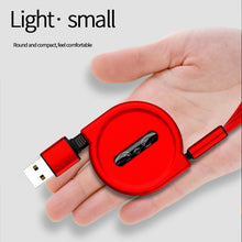 Load image into Gallery viewer, 3 In 1 Retractable Portable Charging Cable