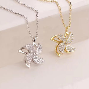 S925 Sterling Silver Spinning Windmill Jewelry Set