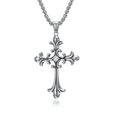 Load image into Gallery viewer, Gothic Stylel Vintage Stainless Stee Cross Pendant