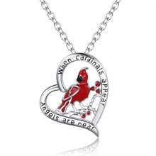 Load image into Gallery viewer, Women&#39;s Heart And Bird Necklace