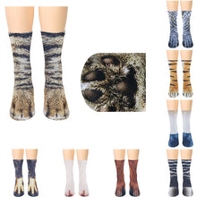 Load image into Gallery viewer, 【TODAY 40% OFF】New 3D Print Adult Animal Paw Socks