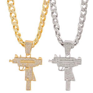 20 Inches Hip Hop Cuban Link Pendant Necklace