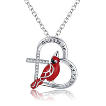 Load image into Gallery viewer, Women&#39;s Heart And Bird Necklace