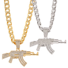 Load image into Gallery viewer, 20 Inches Hip Hop Cuban Link Pendant Necklace