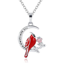 Load image into Gallery viewer, Women&#39;s Heart And Bird Necklace