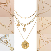 Load image into Gallery viewer, Women&#39;s Gold-Plated Exquisite Pendant Necklace