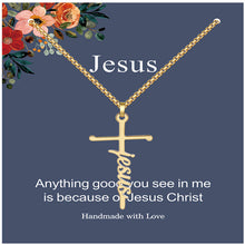 Load image into Gallery viewer, Women&#39;s Cross Necklace