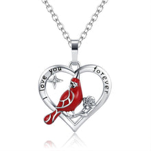 Load image into Gallery viewer, Women&#39;s Heart And Bird Necklace