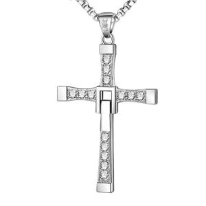 Men's Cross Pendant Necklace