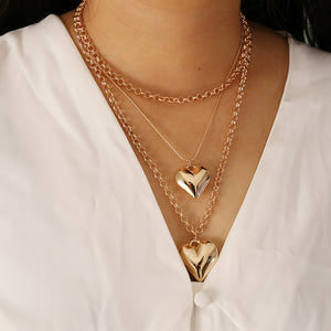 Heart-shaped Jewelry Set For Women