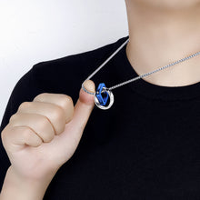 Load image into Gallery viewer, Men&#39;s Simple Double Ring Necklace