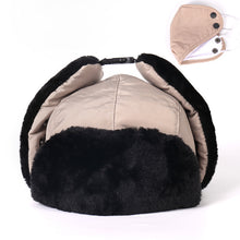 Load image into Gallery viewer, Unisex Cold-Proof Thickened Plush Hat with Windproof Facemask