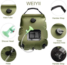 Load image into Gallery viewer, Portable Solar Shower Bag For Camping