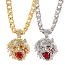 Load image into Gallery viewer, 20 Inches Hip Hop Cuban Link Pendant Necklace