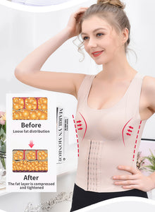 4-in-1 Multifunctional Seamless Support Bustiers and Front Buckle Support Bra