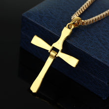 Load image into Gallery viewer, Men&#39;s Cross Pendant Necklace