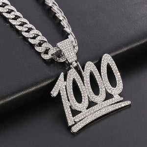 20 Inches Hip Hop Cuban Link Pendant Necklace