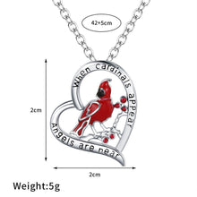 Load image into Gallery viewer, Women&#39;s Heart And Bird Necklace