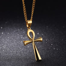 Load image into Gallery viewer, Ankh Egyptian Necklace Symbol Of Life For Women Men