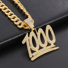 Load image into Gallery viewer, 20 Inches Hip Hop Cuban Link Pendant Necklace