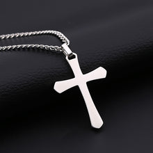 Load image into Gallery viewer, Titanium Steel Jesus Cross Pendant