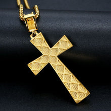 Load image into Gallery viewer, Titanium Steel Gold-Plated Cross Necklace