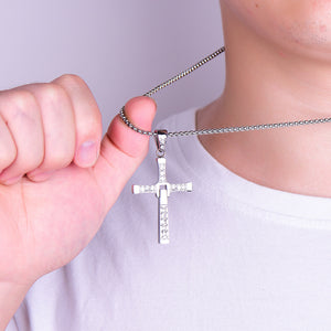 Men's Cross Pendant Necklace