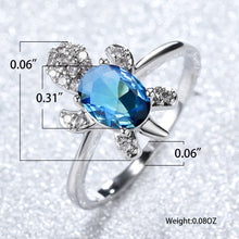 Load image into Gallery viewer, Cute Tortoise Crystal Zircon Ring For Women And Girls