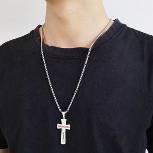 Baseball Cross Pendant Necklaces For Mens