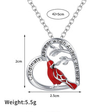 Load image into Gallery viewer, Women&#39;s Heart And Bird Necklace