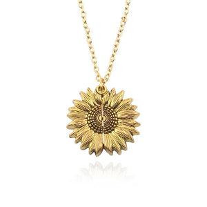 Sunflower Necklace