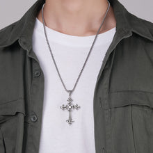 Load image into Gallery viewer, Gothic Stylel Vintage Stainless Stee Cross Pendant