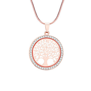 Tree Of Life Necklace & Earrings Set