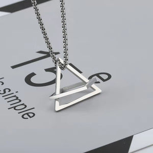 2021 Fashion Geometric Male Pendant Necklace