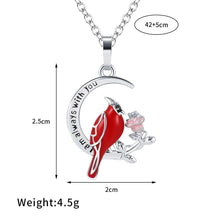 Load image into Gallery viewer, Women&#39;s Heart And Bird Necklace