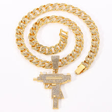 Load image into Gallery viewer, 20 Inches Hip Hop Cuban Link Pendant Necklace