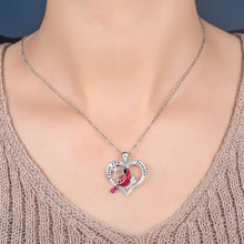 Load image into Gallery viewer, Women&#39;s Heart And Bird Necklace