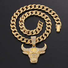 Load image into Gallery viewer, 20 Inches Hip Hop Cuban Link Pendant Necklace