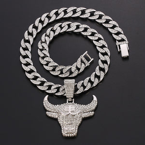 20 Inches Hip Hop Cuban Link Pendant Necklace