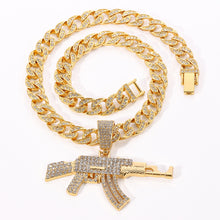 Load image into Gallery viewer, 20 Inches Hip Hop Cuban Link Pendant Necklace