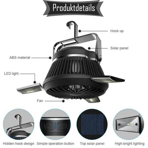 Portable Solar Camping LED Lamp