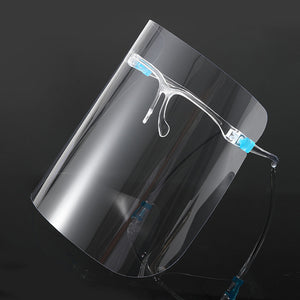 Upgraded Safety Fashionable Clear Face Shield(2Set+ Extra 3 Replaceable Shields)