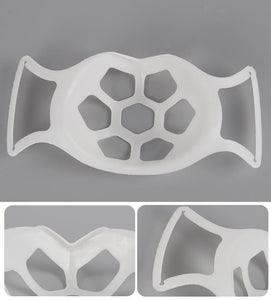 5Pcs 3D Softer Face Mask Bracket, 5Colors